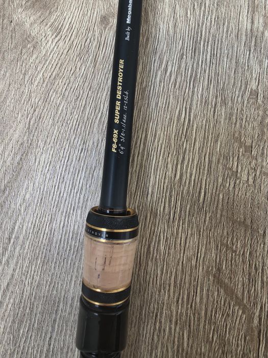 Lanseta Megabass F6 69X Super Destroyer cast