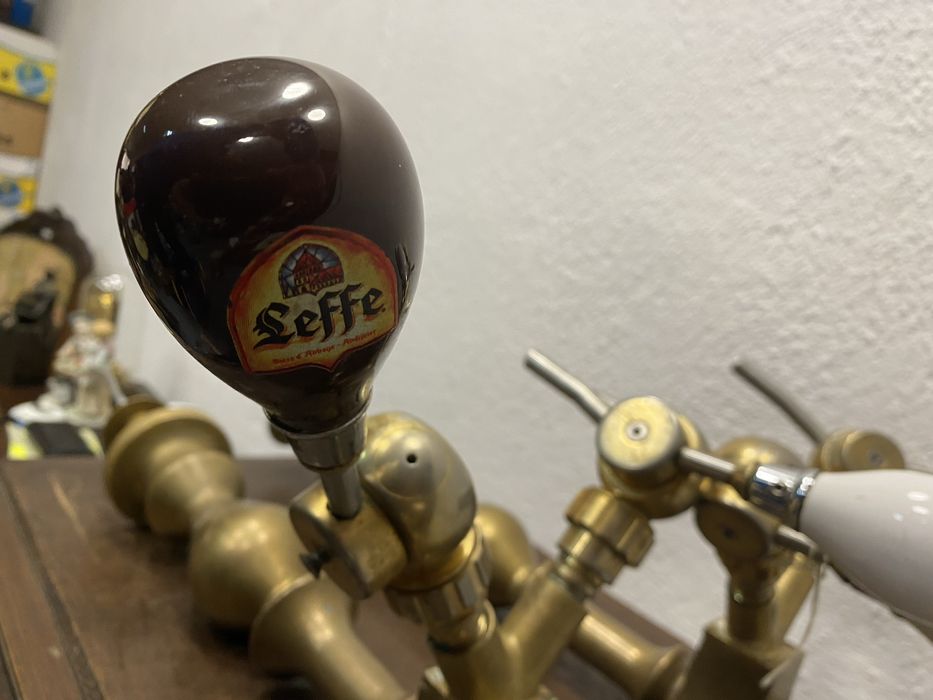 Белгийски бирени кранове с порцеланови дръжки кран за бира от месинг