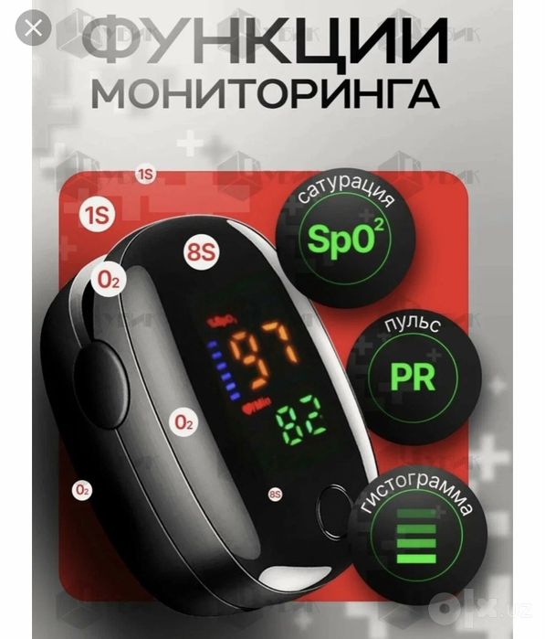 Pulsoksimetr. Пульсоксиметр