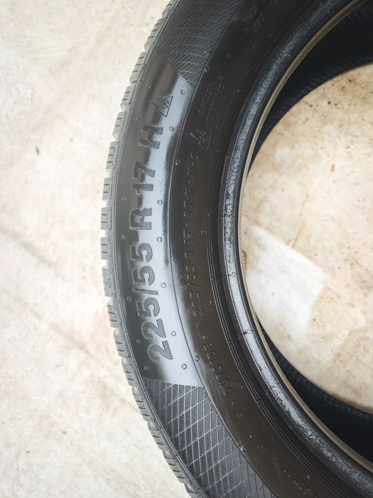 Anvelope 225/55/17 an 2022 iarna M+S CONTINENTAL Winter Contact TS850P