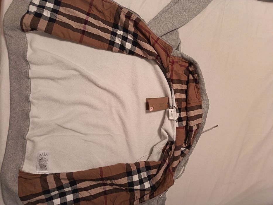 Bluza burberry gri