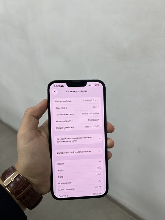 Iphone 13 pro max 256