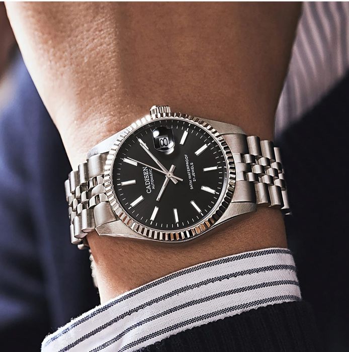 CADISEN Automatic 5ATM, 21 Jewels, сапфирено стъкло, 39mm