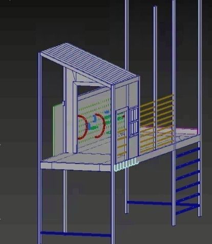 Домик и стенка для ребенка