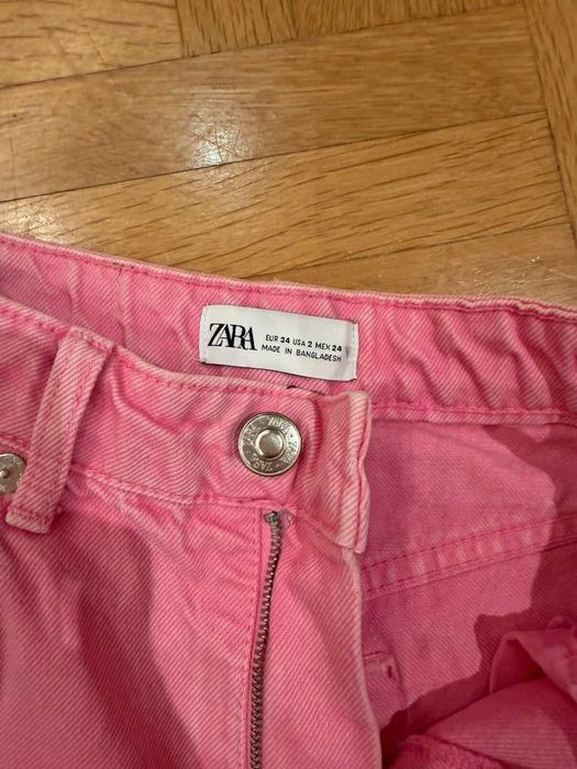 Розови къси гащи Zara