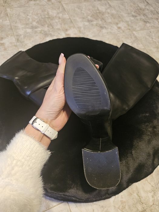 Дамски високи ботуши 41