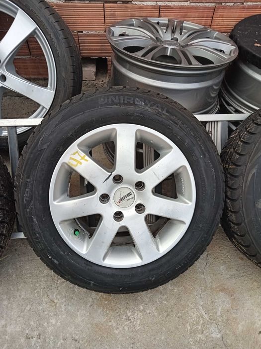 Лети джанти 15" 5х112 зимни гуми 195/65/15