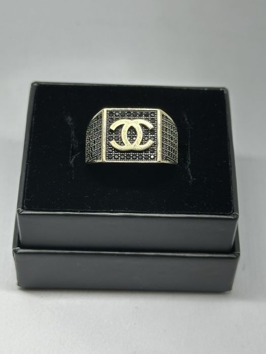 златен пръстен шанел 6.86гр 14к 585