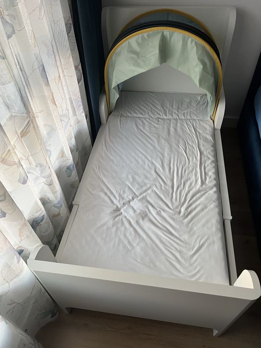 Vand pat extensibil Busunge + saltea VIMSIG + saltea PLUTTEN