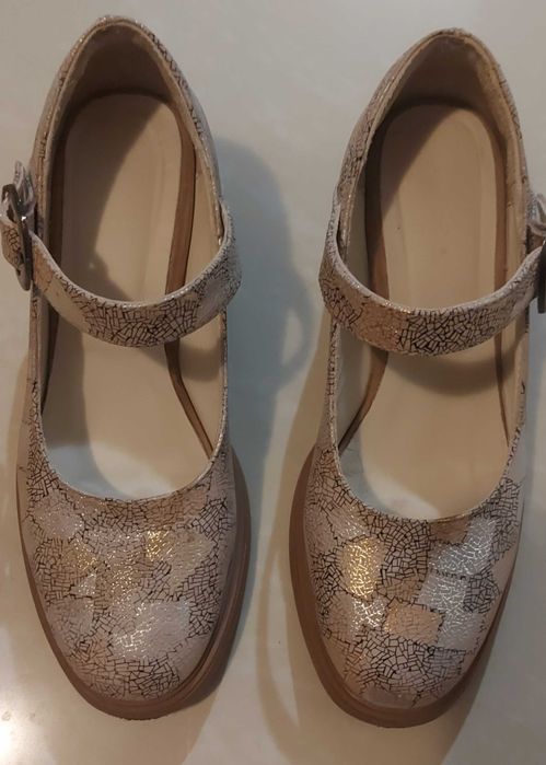 Дизайнерски обувки естествена кожа Gabina