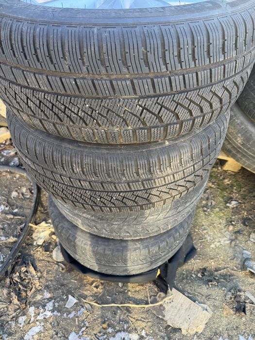 Jante aliaj audi 16” cu anvelope de iarna 225 55 16