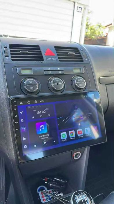 Navigatie android VW Touran 1 CarPlay AndroidAuto SIM GPS Bluetooth