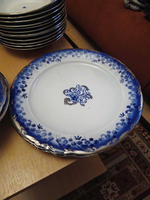 Seriviciu de masa cobalt 12 persoane