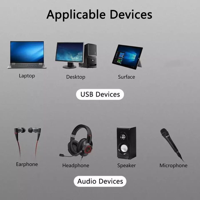 Аудио адаптер usb adapter audio usb аудио карта