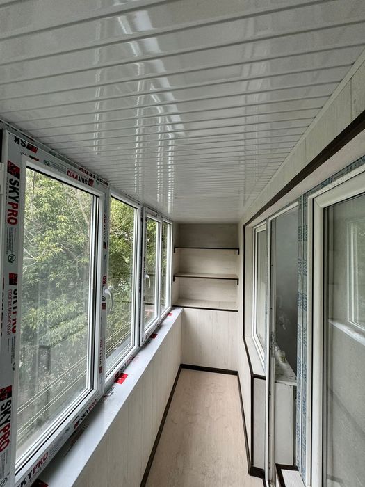 Обшивка балкона и лоджий