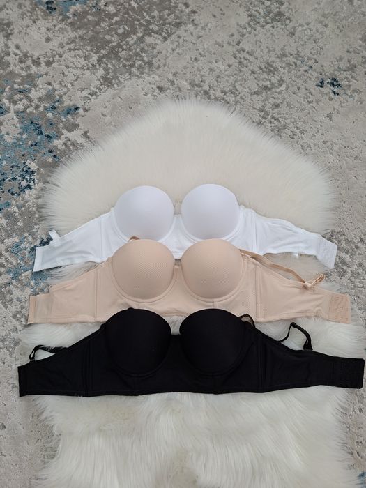 Set 3 sutiene 75 B cu push up