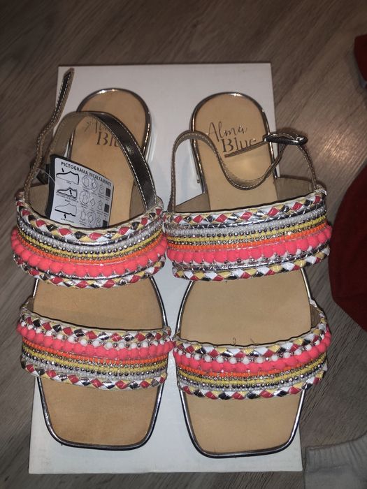 Sandale piele naturala,Alma En Pena , mas 37