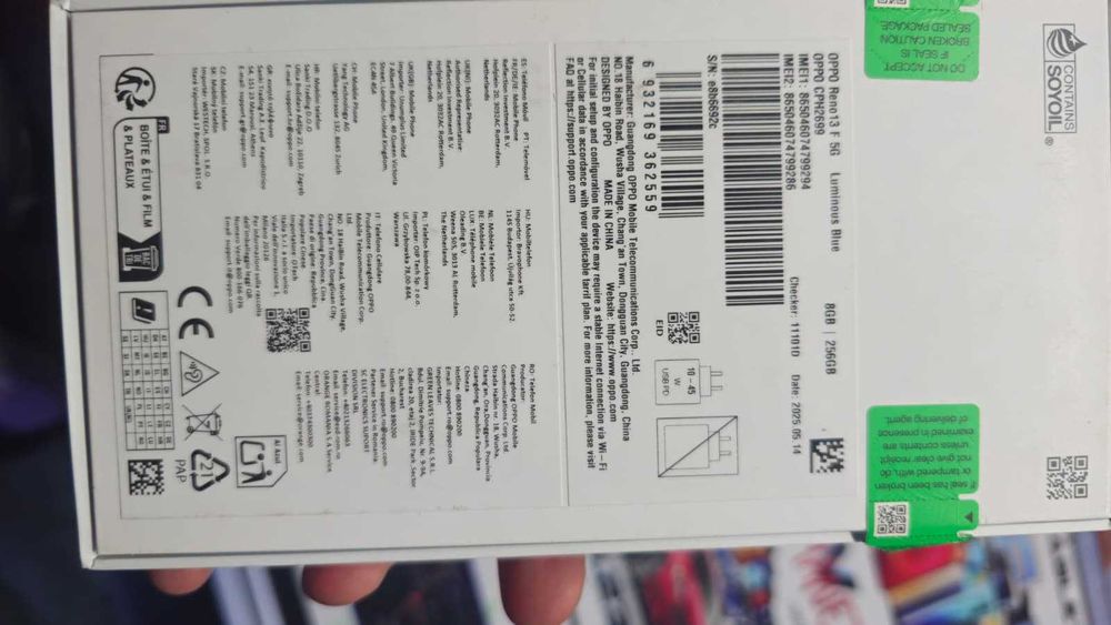 OPPO RENO 13F 5g Nou /CreativAmanet