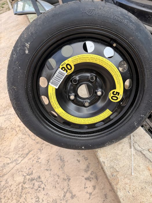 Rezerva kit pana roata slim vw passat b6 b7 CC golf 5 golf 6 golf 7 audi a3 gama wag 5x112