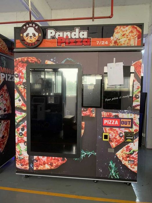 Afacere la cheie 24/7: Automat Smart Pizza Vending Machine cu Touchscreen și Plată Card