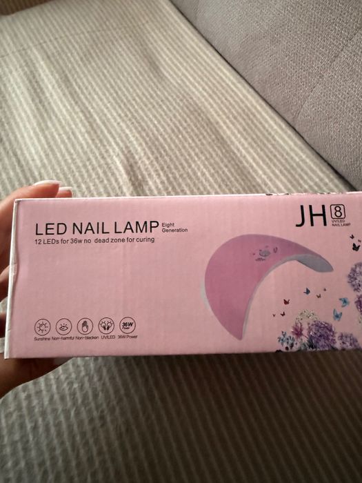 LED Лампа за маникюр 36W (Pink)