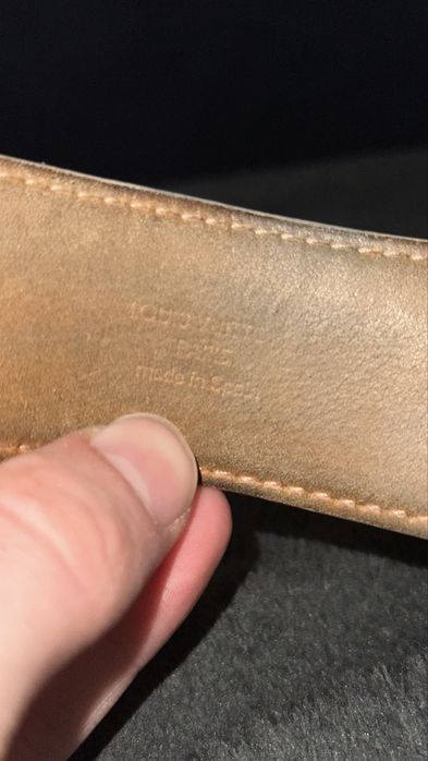 Curea originala Louis Vuitton Alba