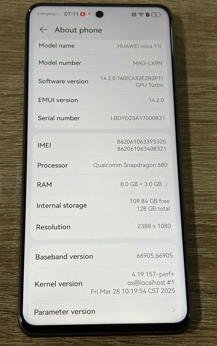 Huawei - Nova 11i 8GB/128GB