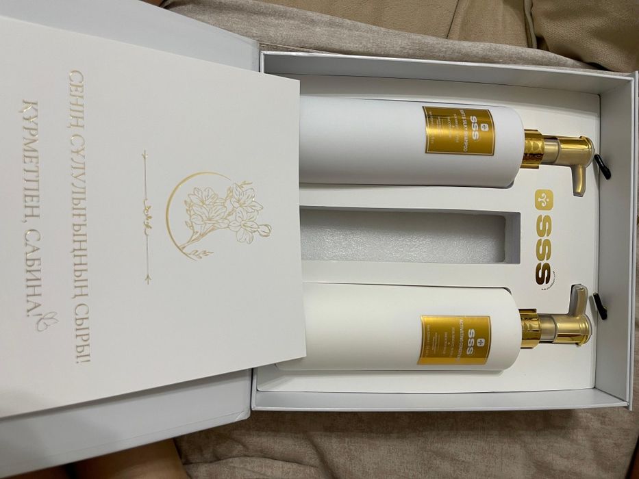 Шампунь sss . Шампунь + кондиционер