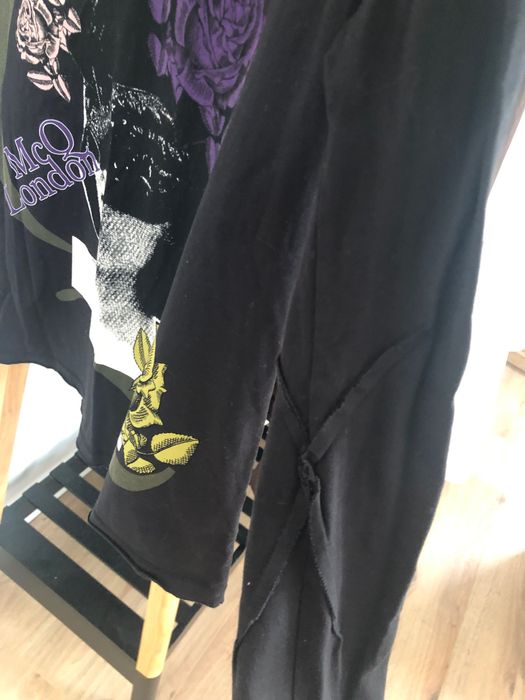 Тениска с дълъг ръкав Alexander McQueen