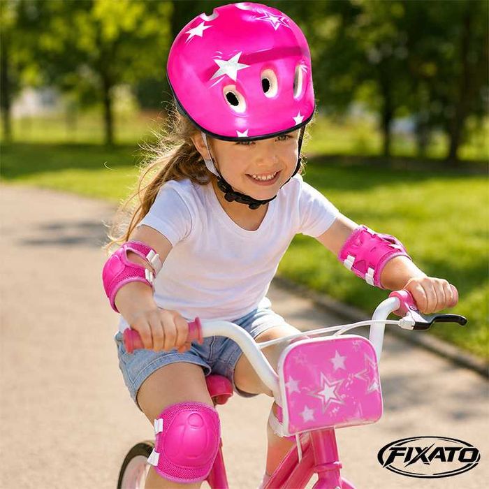 Set Protectie Pentru Copii 7 in 1, Casca, Genunchiere, Cotiere si Aparatori Incheieturi pentru Bicicleta, Trotineta, Role