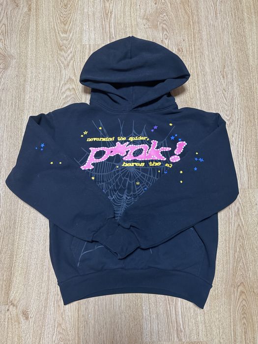 Sp5der Hoodie Pink