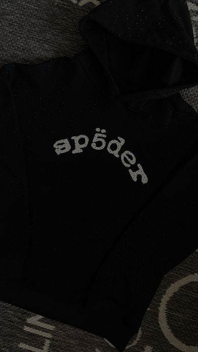 Spider Hoodie black