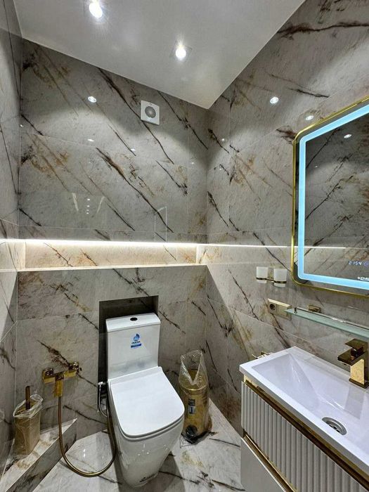 2-х комнатная в ЖК «Sayram  Avenue» в ремонте ID: 5348