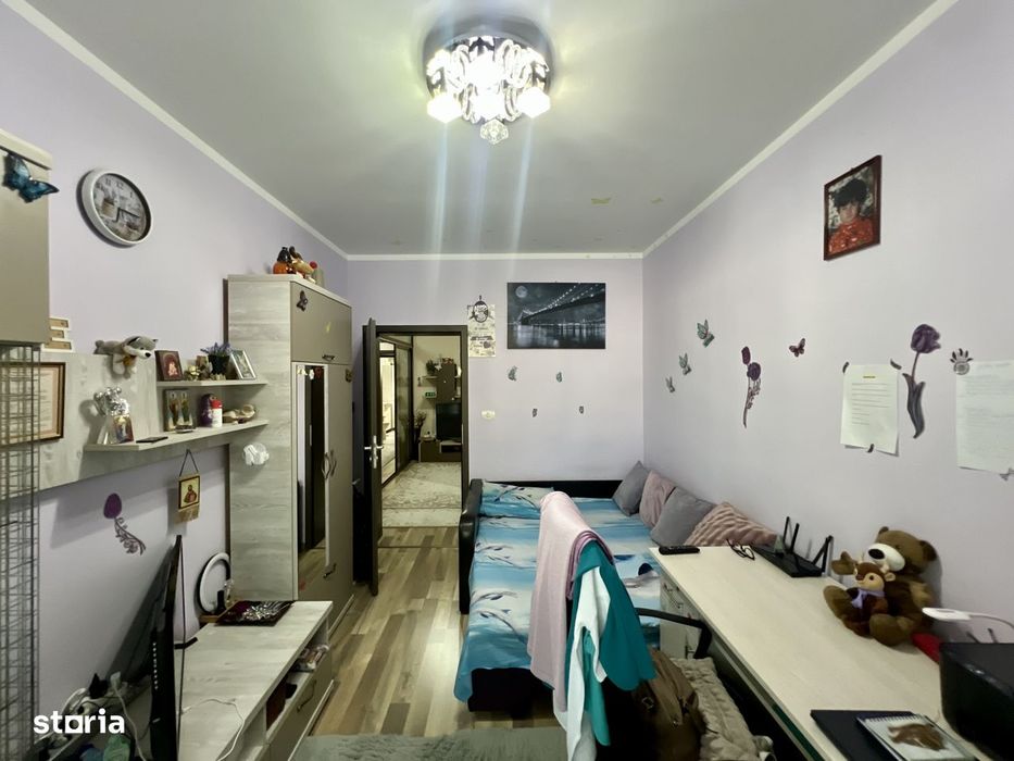Apartament modern, 3 camere, decomandat, 61 mp utili, mobilat - Giroc — fotografia 3