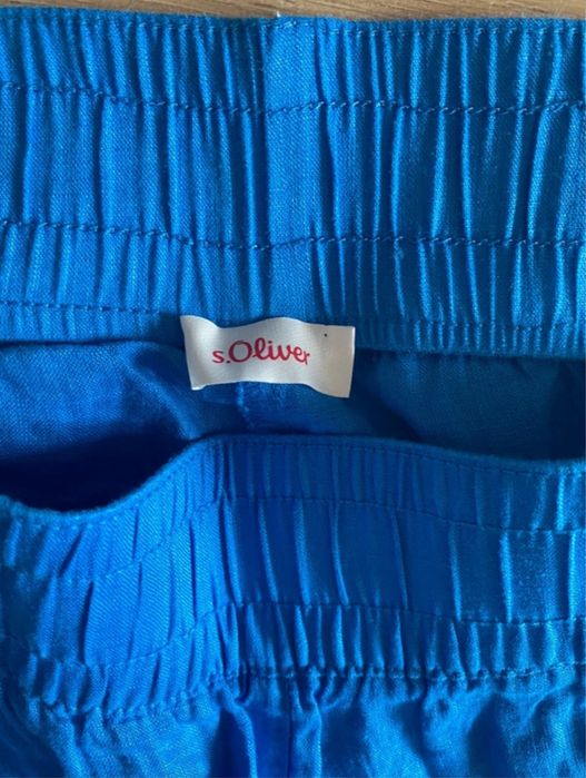 Pantaloni culotte din in S.Oliver noi, marime 44 (XXL)
