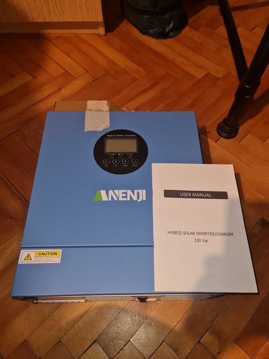 ANENJI 2KW 12V MPPT Хибриден соларен инвертор