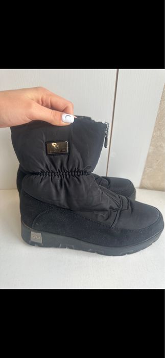 Сапоги очень тёплые.