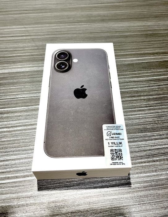 IPhone 16 Black - 128GB