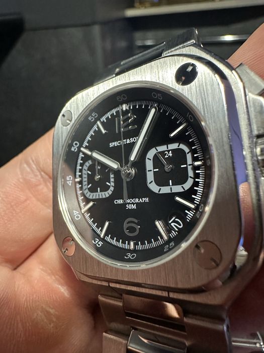 Часовник Specht & Sohne 42 mm, seiko vk63