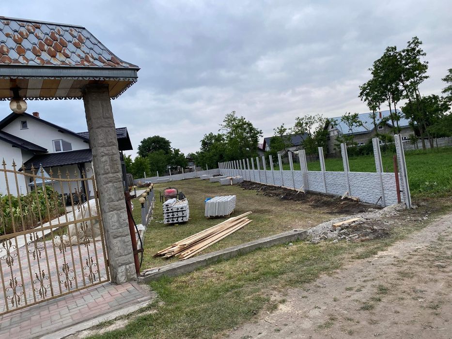 Gard beton stalpi placi palari pervazuri beton
