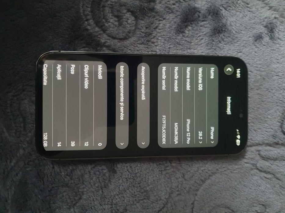 Vând iphone 12 pro in stare foarte bună