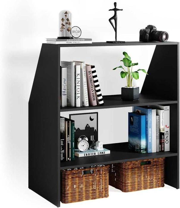 Скосен покривен рафт Vicco, антрацит, 90 x 100 см