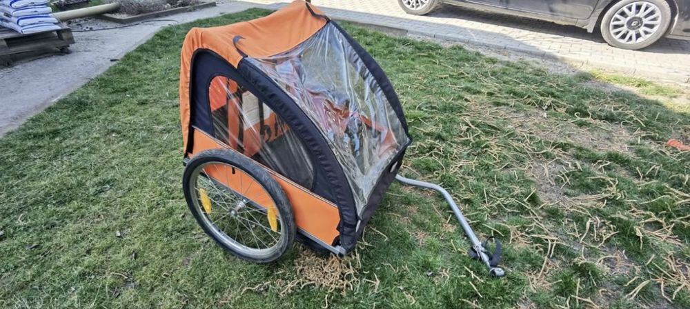 Vand remorca bicicleta Homcom