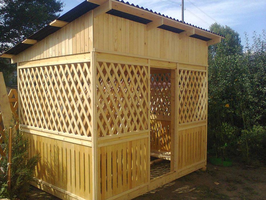 Беседки и лестницы в Семее