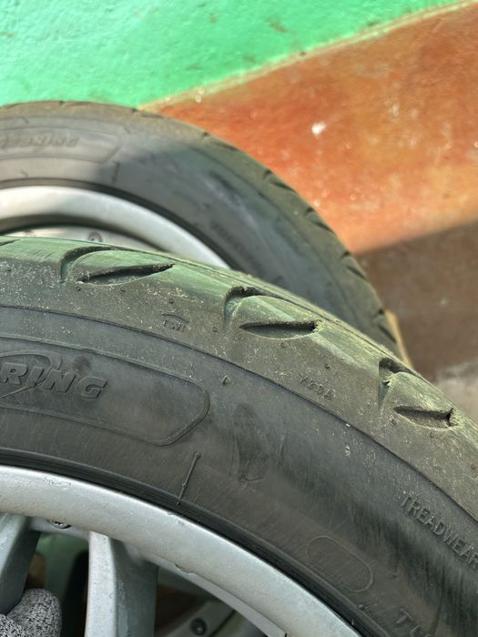 Jante ORIGINALE BMW R17 în două lățimi – DOT 2024-2025 + Inele de centrare