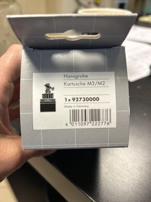 Керамична глава за смесител Hansgrohe