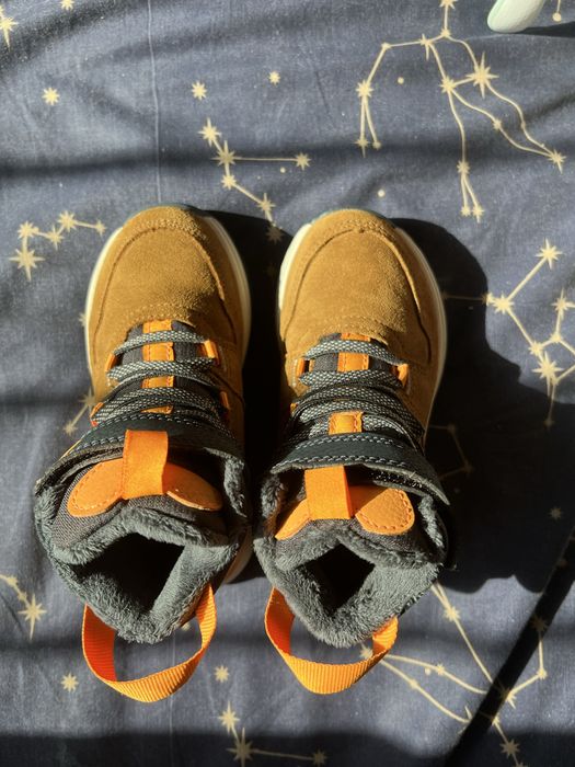 Ghete piele iarna impermeabile Quechua marimea 26