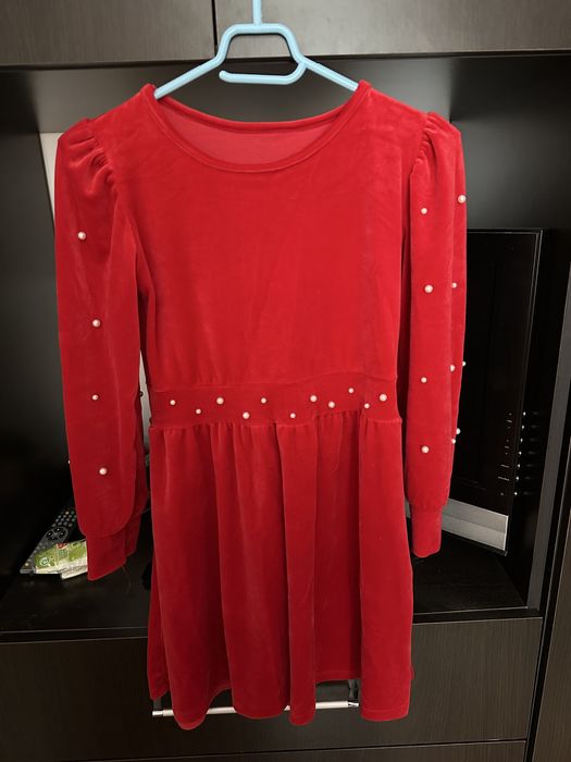 Rochie fetite catifea