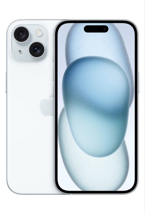 Смартфон Apple iPhone 15 128Gb NanoSIM+eSIM голубой