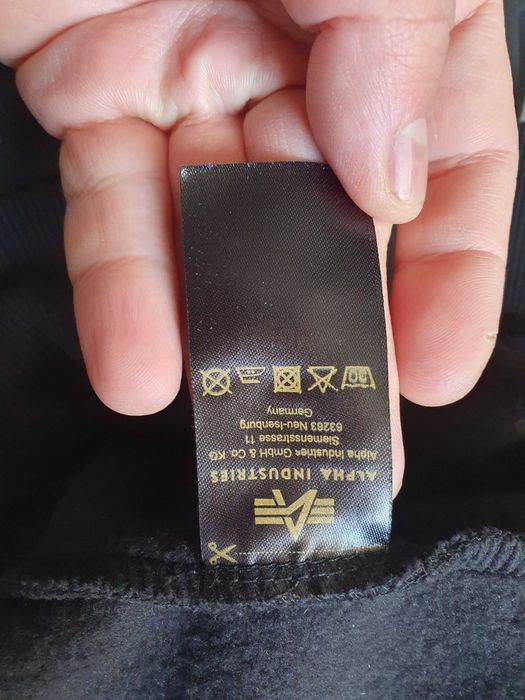 Hanorac cu gluga ALPHA INDUSTRIES - Marime 3XL (XXXL)